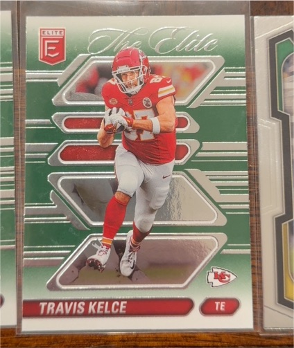 2024 Panini Donruss Elite #6 Travis Kelce The Elite Green — front