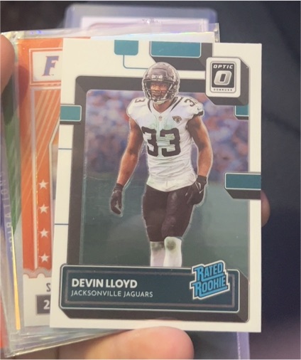 2022 Panini Donruss Optic #254 Devin Lloyd — front