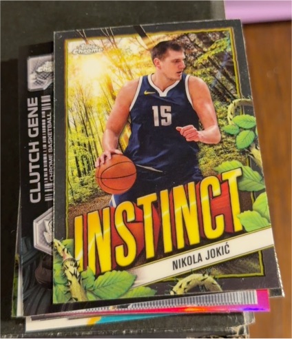 2024-25 Topps Chrome #INS-2 Nikola Jokić Instinct — front