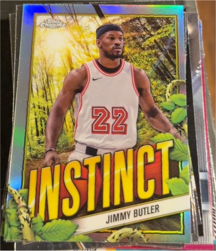 2024-25 Topps Chrome #INS-19 Jimmy Butler Instinct — front