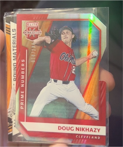 2021 Panini Elite Extra Edition #58 Doug Nikhazy — front