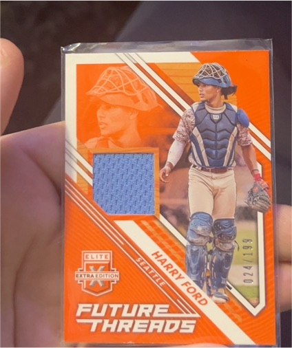 2021 Panini Elite Extra Edition Future Threads #FT-HF Harry Ford — front