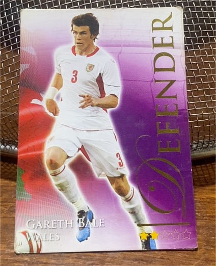 2010 Futera World Football #459 Gareth Bale — front