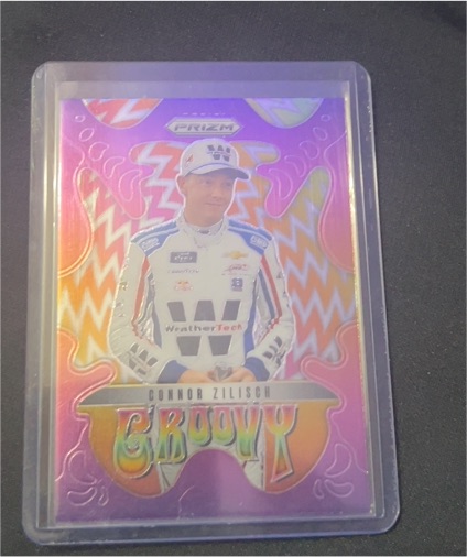 2025 Panini Prizm #12 Connor Zilisch Groovy — front
