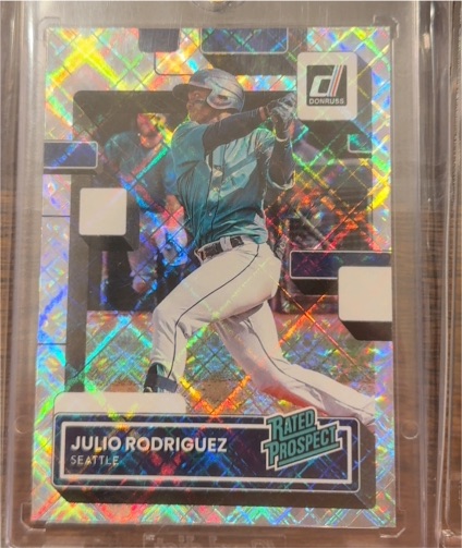 2022 Donruss Rated Prospect #RP-1 Julio Rodriguez — front