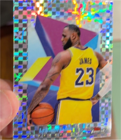 2024-25 Topps Finest #45 LeBron James — front