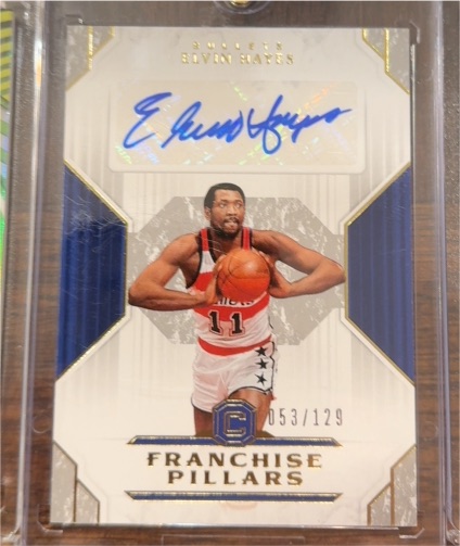 2018 Panini Cornerstones Franchise Pillars #053 Elvin Hayes — front