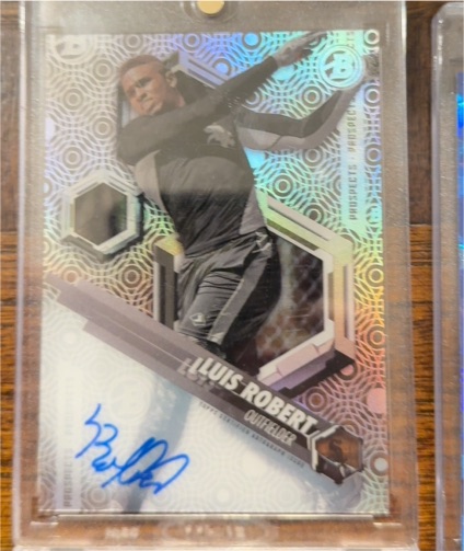 2018 Bowman High Tek #PHT-LR Luis Robert — front