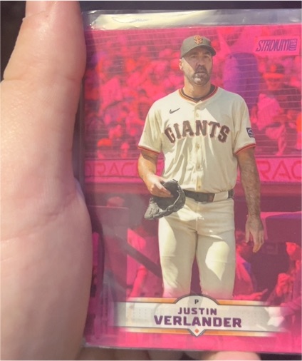 2025 Topps Stadium Club #162 Justin Verlander — front