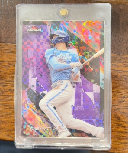 2024 Topps Finest #176 Bobby Witt Jr. — front
