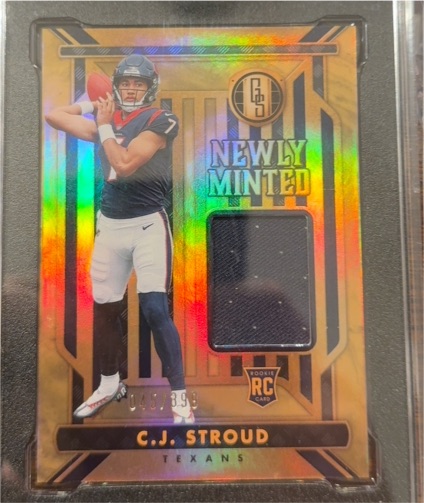2023 Panini Gold Standard Newly Minted #NM-22 C.J. Stroud — front