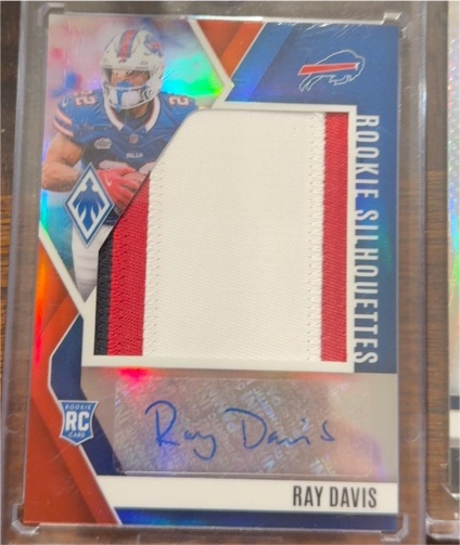 2024 Panini Phoenix #RS-RDS Ray Davis Rookie Silhouettes — front