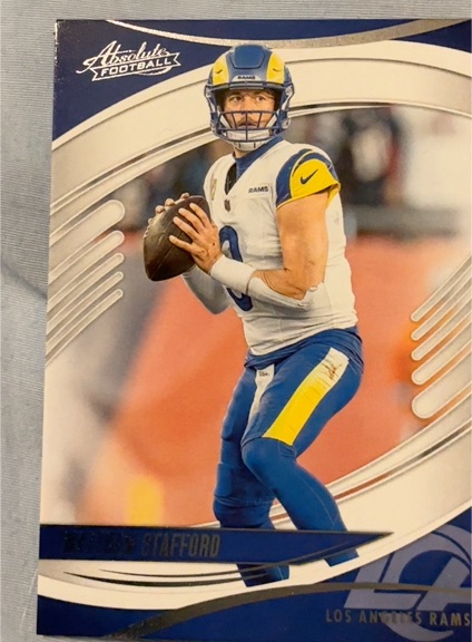 2025 Panini Absolute #42 Matthew Stafford — front