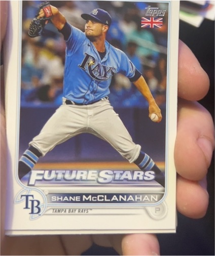 2022 Topps UK Edition #132 Shane McClanahan Future Stars — front