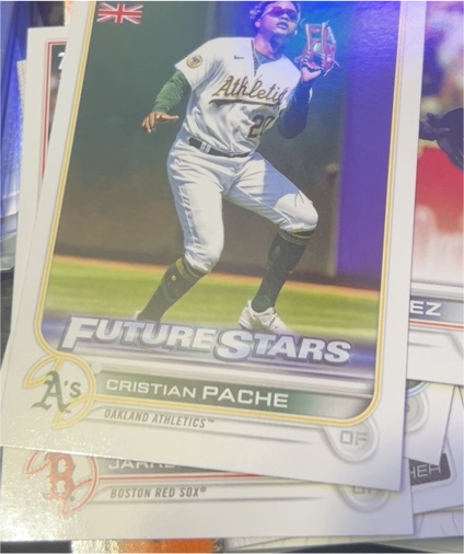 2022 Topps UK Edition #35 Cristian Pache — front