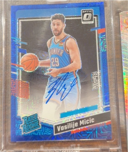 2023 Donruss Optic #259 Vasilije Micic — front