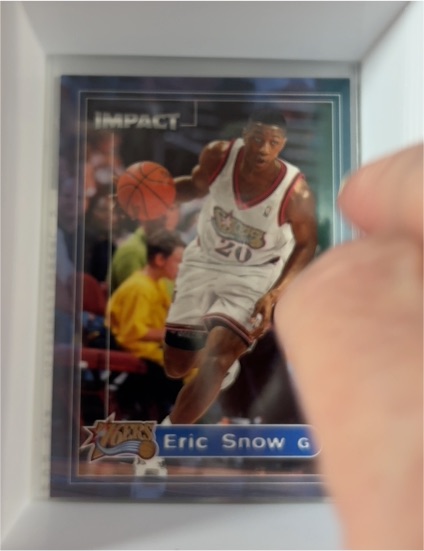 1999-00 Skybox Impact #161 Eric Snow — front