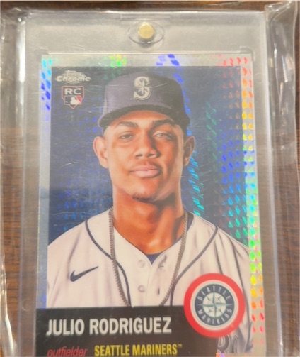 2022 Topps Chrome Platinum #171 Julio Rodriguez — front