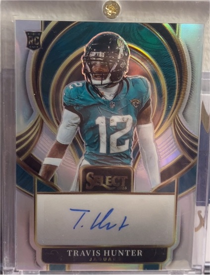 2025 Panini Select #SIP-THR Travis Hunter — front