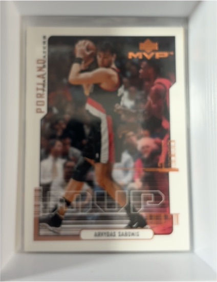 2000-01 Upper Deck MVP #140 Arvydas Sabonis — front