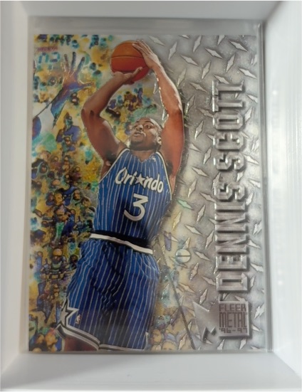 1996-97 Fleer Metal #70 Dennis Scott Orlando Magic — front