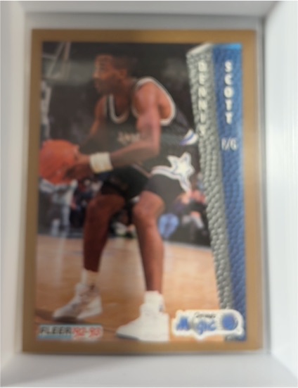 1992-93 Fleer #163 Dennis Scott — front