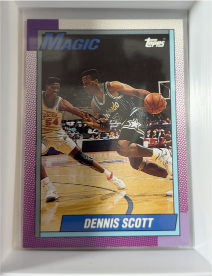 1992-93 Topps Archives #138 Dennis Scott — front
