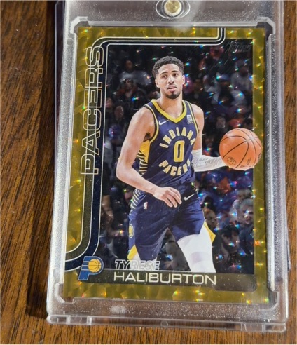 2025-26 Topps #47 Tyrese Haliburton — front