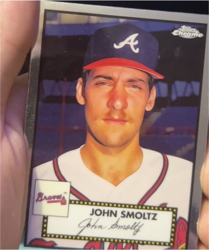 2021 Topps Chrome Platinum Anniversary #600 John Smoltz — front