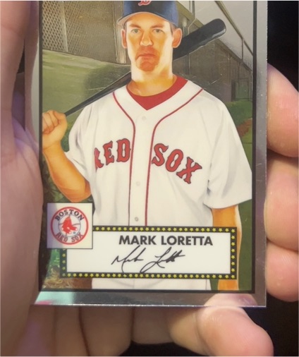 2021 Topps Chrome Platinum Anniversary #570 Mark Loretta Boston Red Sox — front