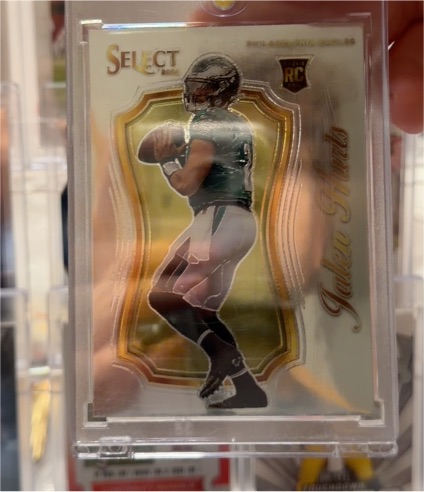 2020 Panini Select Certified Rookies #SCR-22 Jalen Hurts — front
