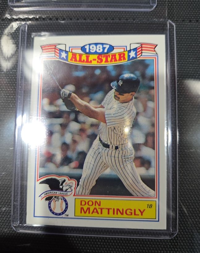 1988 Topps 1987 All Star Game Commemorative #2 Don Mattingly — front