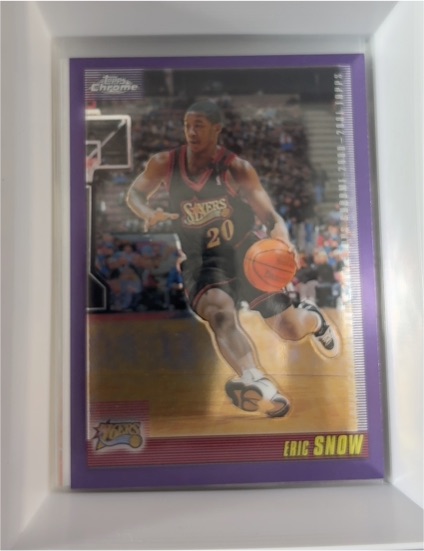 2000-01 Topps Chrome #109 Eric Snow — front