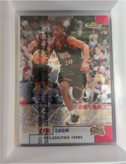1999-00 Topps Finest #183 Eric Snow — front