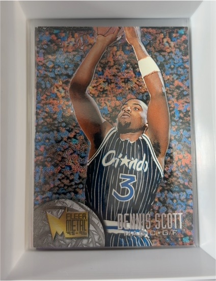 1995-96 Fleer Metal #79 Dennis Scott — front