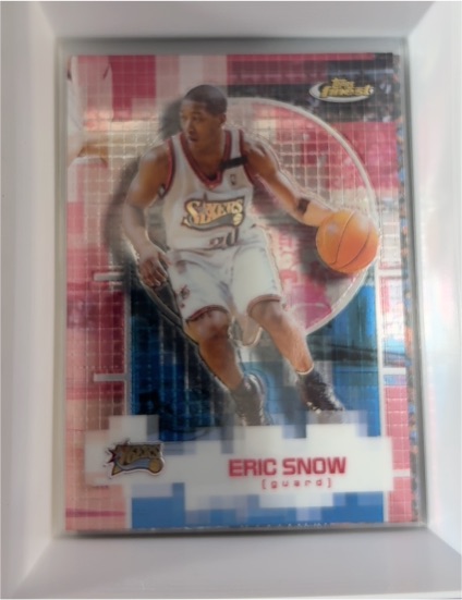 2000-01 Topps Finest #94 Eric Snow — front