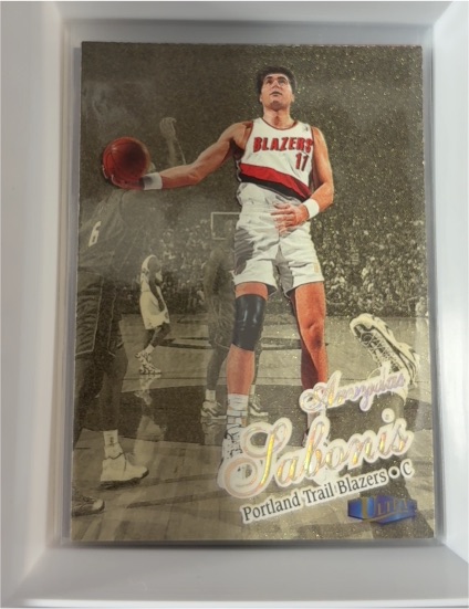 1997-98 Fleer Ultra #93 Arvydas Sabonis — front