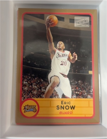 2003-04 Bazooka Gold #53 Eric Snow — front