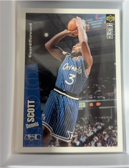 1996-97 Upper Deck Collector's Choice #112 Dennis Scott — front