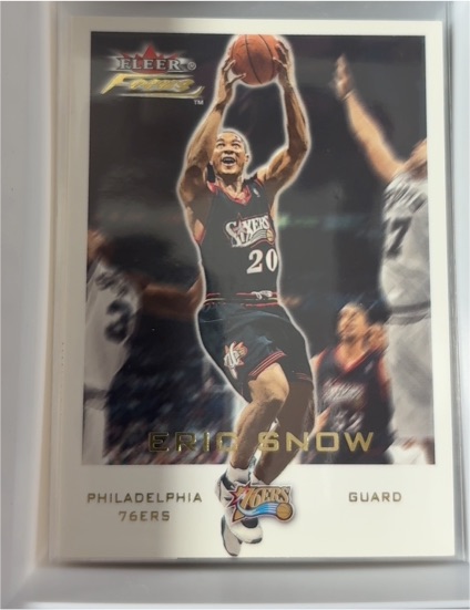 2000-01 Fleer Focus #86 Eric Snow — front