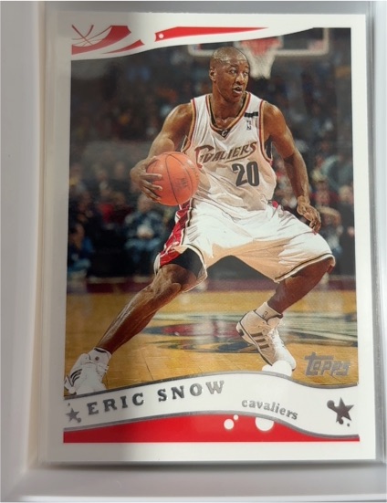 2005-06 Topps #58 Eric Snow — front