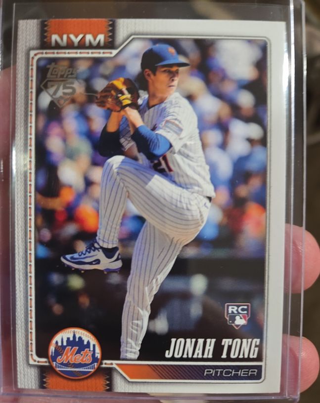 2026 Topps Series 1 #4 Jonah Tong — front