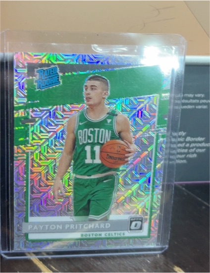 2020-21 Panini Mosaic Introductions #9 Payton Pritchard — front