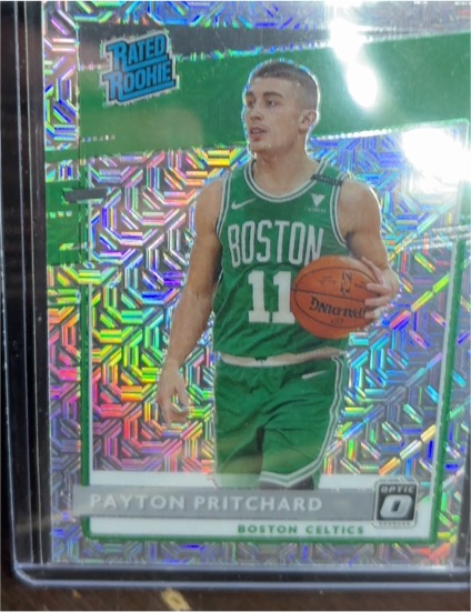 2020-21 Donruss Optic #176 Payton Pritchard — front