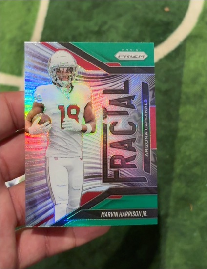 2025 Panini Prizm #12 Marvin Harrison Jr. — front