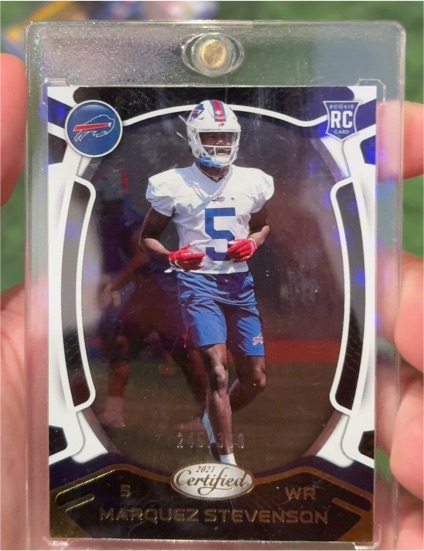 2021 Panini Certified #183 Marquez Stevenson — front