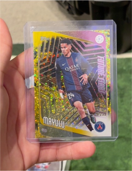 2023-24 Topps UEFA Future Stars #209 Senny Mayulu — front