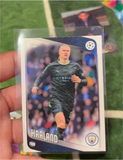 2025-26 Topps UEFA Club Competitions #181 Erling Haaland — front