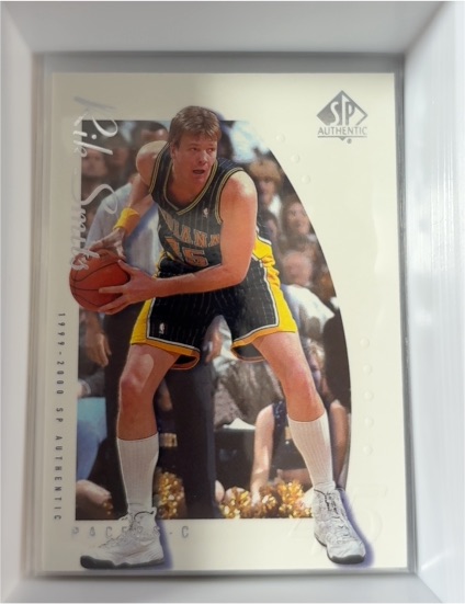1999-00 SP Authentic #34 Rik Smits — front