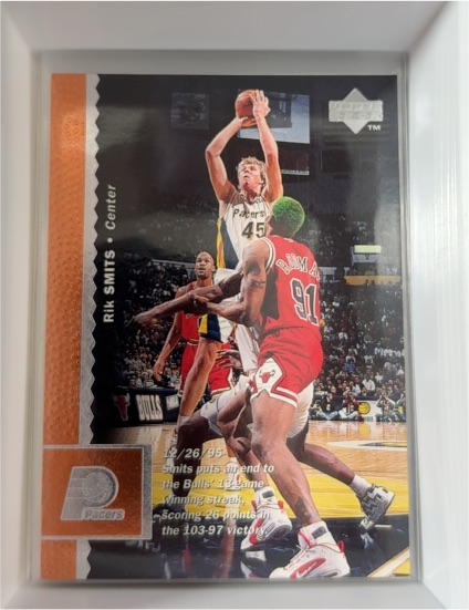 1996-97 Upper Deck #231 Rik Smits — front